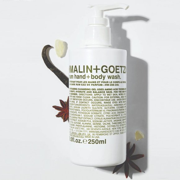 MALIN+GOETZ RUM SCENTED RICH FOAM HAND | BODY WASH - Picture 11 of 11